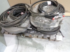 Pallet of Hydraulic Hoses