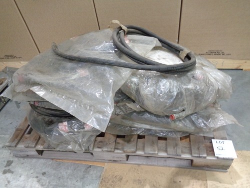 Pallet of Hydraulic Hoses