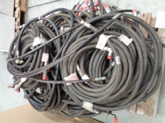 Pallet of Hydraulic Hoses