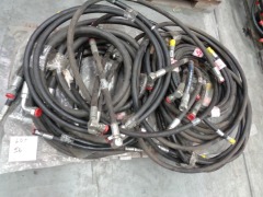 Pallet of Hydraulic Hoses