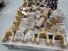 Pallet of Assorted Round Bore Clamp Yokes and Other Parts - 4