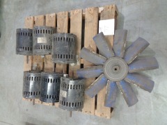 6 Electric Evaporative Motors and Fan