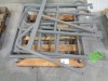 Rotating Stand, Walkway Rails and Foldable Ladder Assy