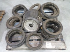 Pallet of Presswheels various sizes