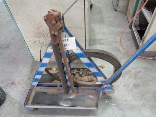 Mobile Steel Strapping Unit