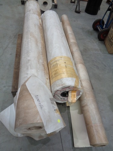 8 Rolls of Vinyl Flooring - Unused