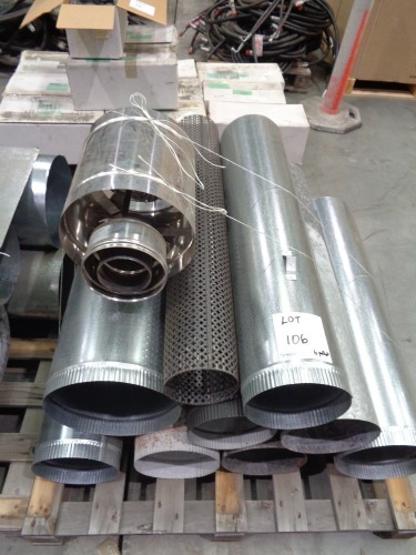 6 Pallets of Flue Ducting with Flues