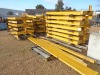 Yellow Steel Frame Racking, 11 Lots Total