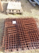 Steel Grates and Concrete Man Hole Cover