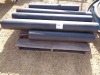 3 Steel Black Frames and Pallet of Steel Tubes - 2