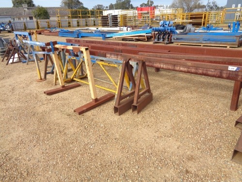 Qty of Steel Trestles