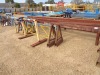 Qty of Steel Trestles