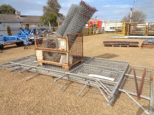Galvanised Fence and Gates