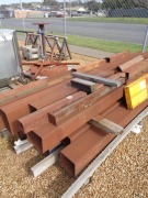 Qty of Asstd Steel Tube & Steel Turn Table
