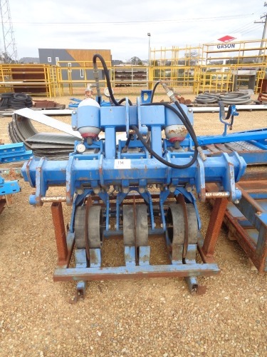 Blue Steel Agriculture Machine