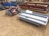 17 Pallets Assorted Blue Fabricated Steel Frames, Rims & Machine Parts - 7