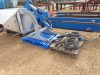 17 Pallets Assorted Blue Fabricated Steel Frames, Rims & Machine Parts - 8