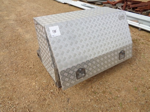 Magnum Checkerplate Alloy Ute Tool Box