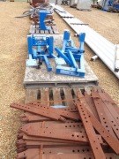 4 Pallets Assorted Steel Machine Parts