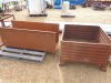 Steel Machine Parts, Steel Bin and Steel Frame, 6 Pallets - 3