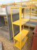 Yellow Shelving Unit, Mobile Steel Trolley & Yellow Steel Rack - 2