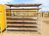 Freestanding Steel Shelving Unit