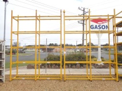 2 Freestanding Steel Racks