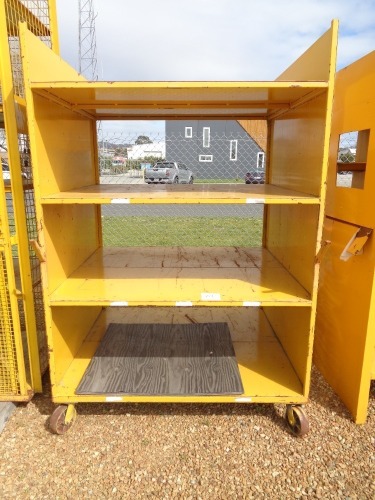 Mobile Steel Shelving Unit