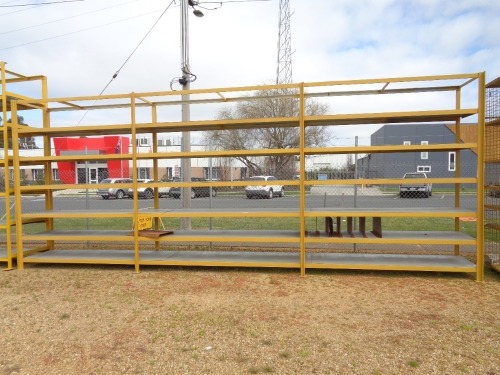 Freestanding Steel Shelving Unit