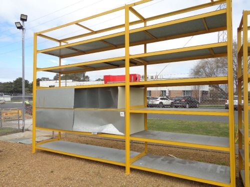 Freestanding Steel Shelving Unit
