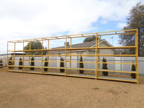 Freestanding Steel Shelving Unit