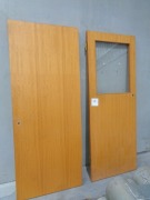 2 x Timber Doors