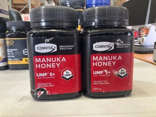 2x Comvita UMF 5+ Manuka Honey 500g