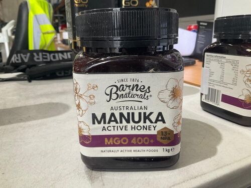 Barnes Naturals Australian Manuka Honey 1kg MGO 400+