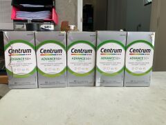 5x Centrum Advance 50+ 150 Tablets Exclusive Size RRP 134.95