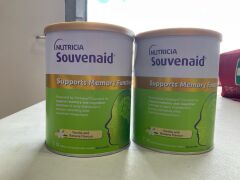 2x Nutricia Souvenaid Powder Vanilla & Banana 360g RRP$ 108.00