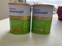 2x Nutricia Souvenaid Powder Vanilla & Banana 360g RRP$ 108.00
