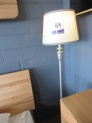 Floor Lamp with Metal Frame & Shade