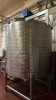 3000L Stainless Steel Dimple Jacketed Holding Tank - 2