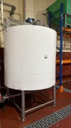 3000L Stainless Steel Jacketed Holding Tank