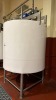 3000L Stainless Steel Jacketed Holding Tank - 3