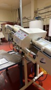 ABM Digital 805 Series Dual Gated Metal Detector, Conveyor & Hopper