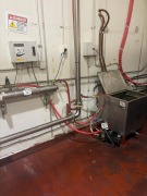 Stainless Steel CIP Tank w/ Grundfos Pump & Active Chemical 90LUV-D UV Inline Disinfection