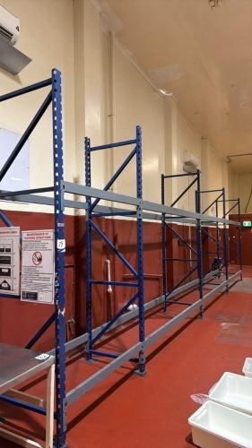4 Bays Of Industrial Pallet Racking