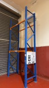 Single Bay of Pallet Racking