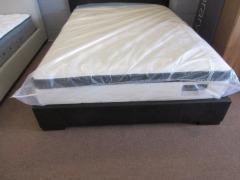Kenton Queen Curved Bed Frame & Mattress - 2