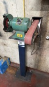 Abbott & Ashby ATBG600/8 Industrial Bench Grinder/Linisher