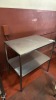 Stainless Steel Trolley and Bench - 4