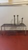 Stainless Steel Mesh Top Table - 2