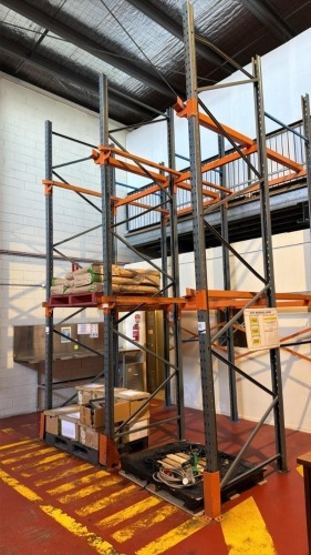 2 Bays Selective Pallet Racking,